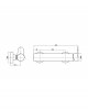 Lavita Bateria prysznicowa Cetus Matt black 5900378346197